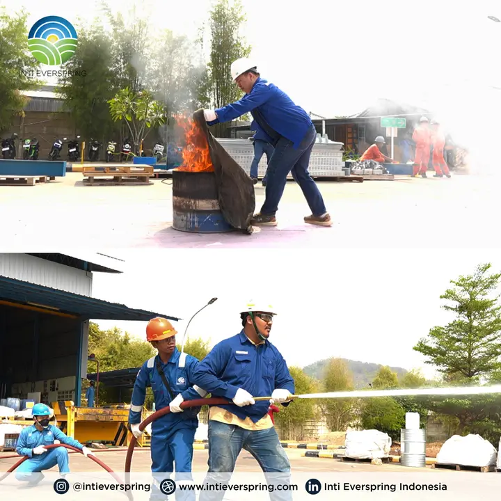 Strengthening Safety Culture Through Fire Drill Training at PT Inti Everspring Indonesia
