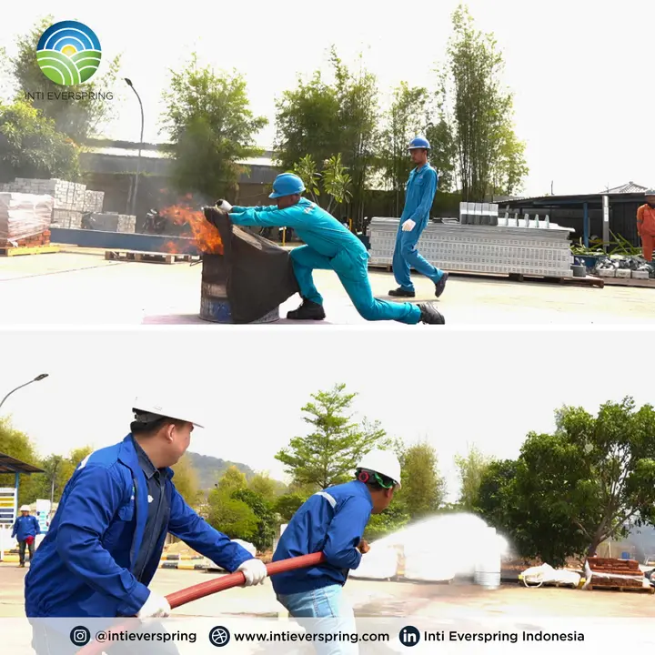Strengthening Safety Culture Through Fire Drill Training at PT Inti Everspring Indonesia
